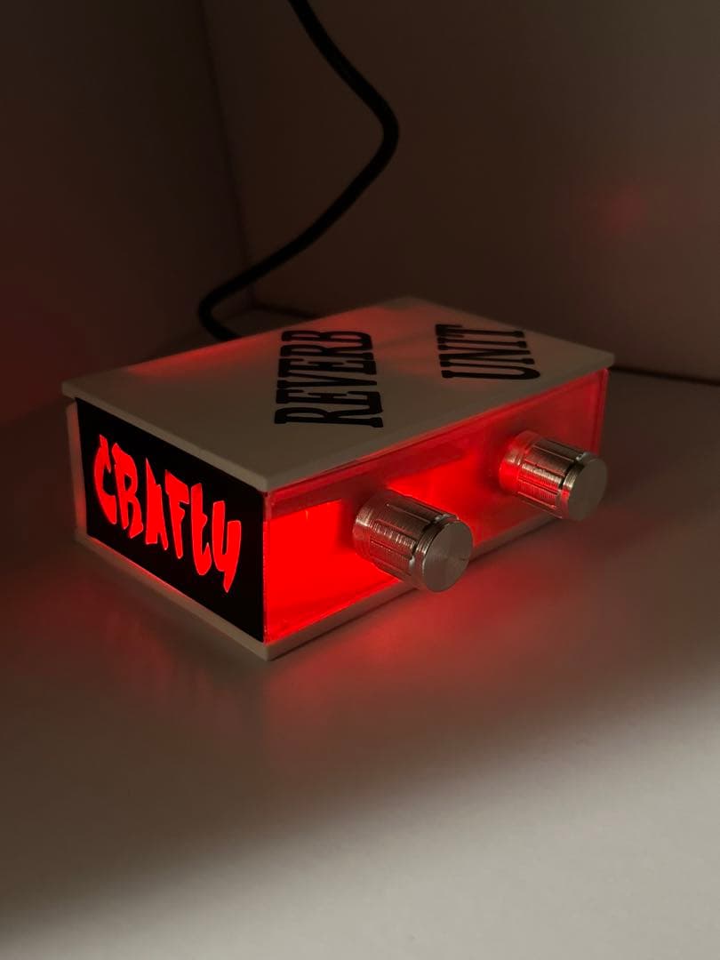 リバーブユニット レッド Bluetooth バイブラ dsp CRAFTY - メルカリ