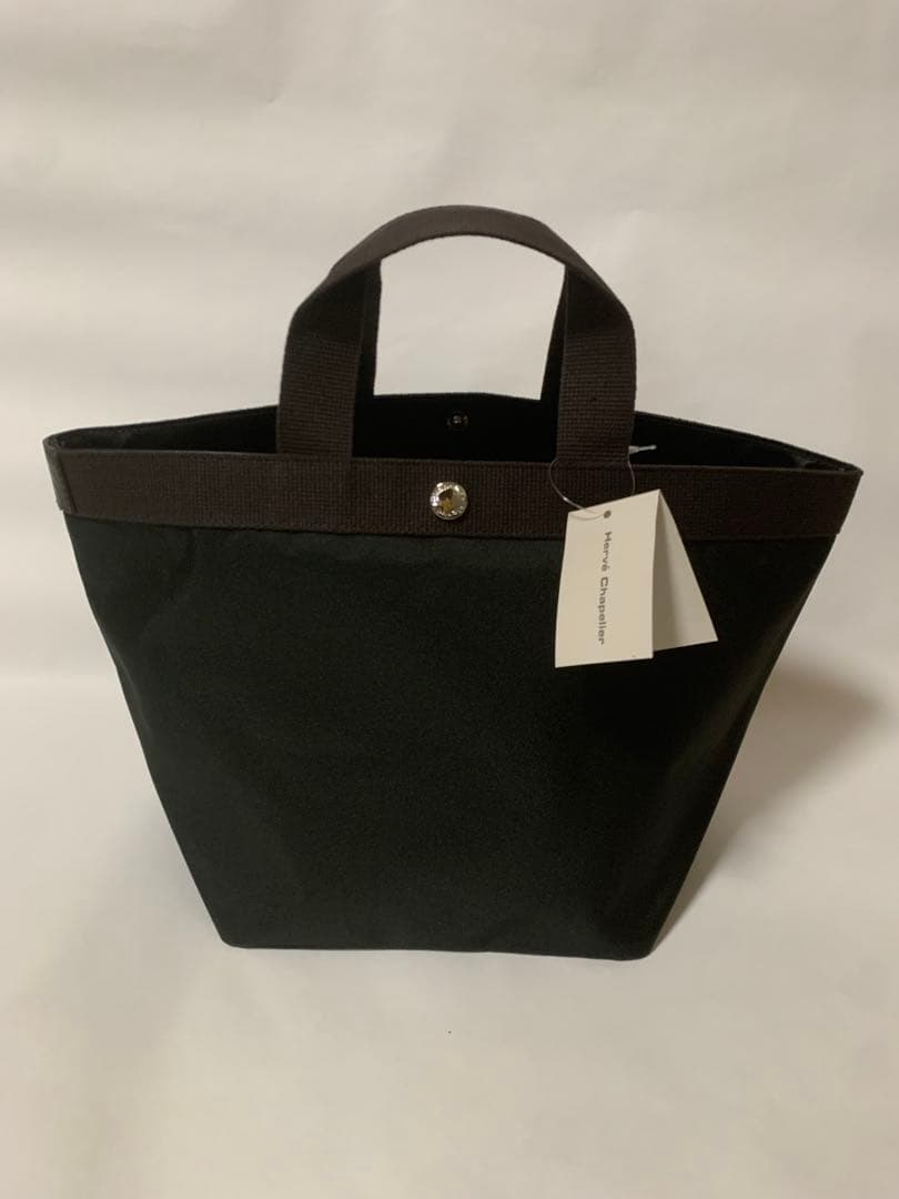 エルベシャプリエ 707c ノワール ブラック舟形 トートバッグ M - メルカリ