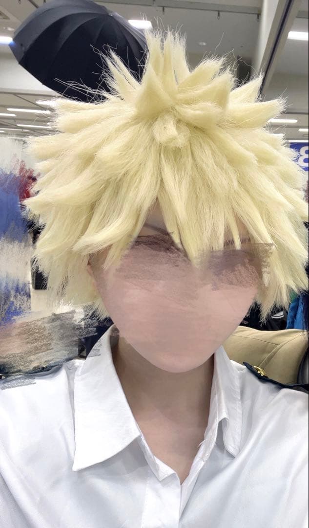 僕のヒーローアカデミア 爆豪勝己 コスプレ ウィッグ - メルカリ