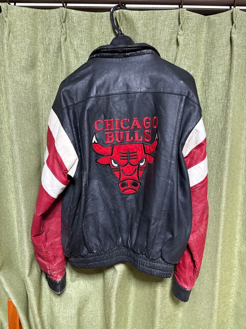 革ジャン レザージャケット シカゴ・ブルズ