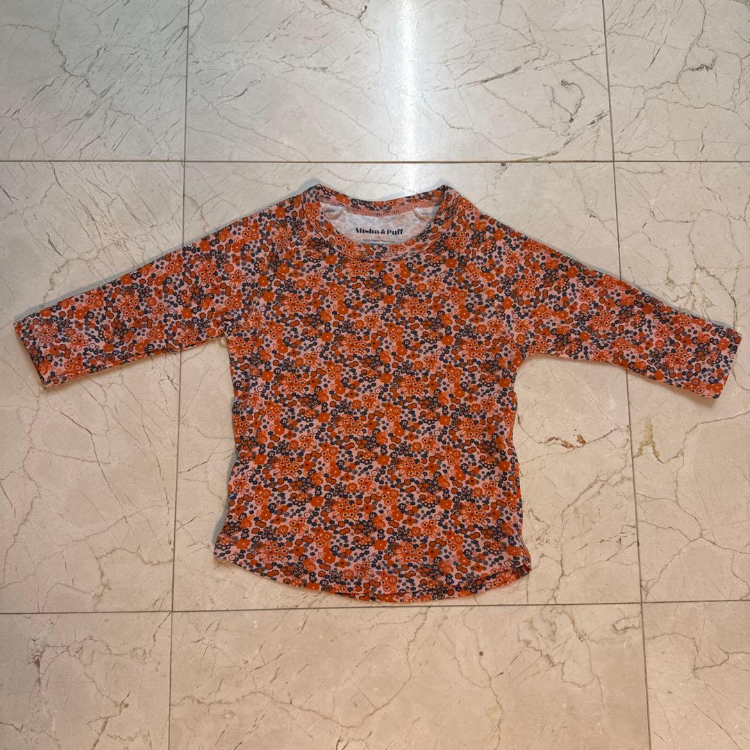 Misha & Puff 小花フラワーTシャツ 7分丈 - メルカリ