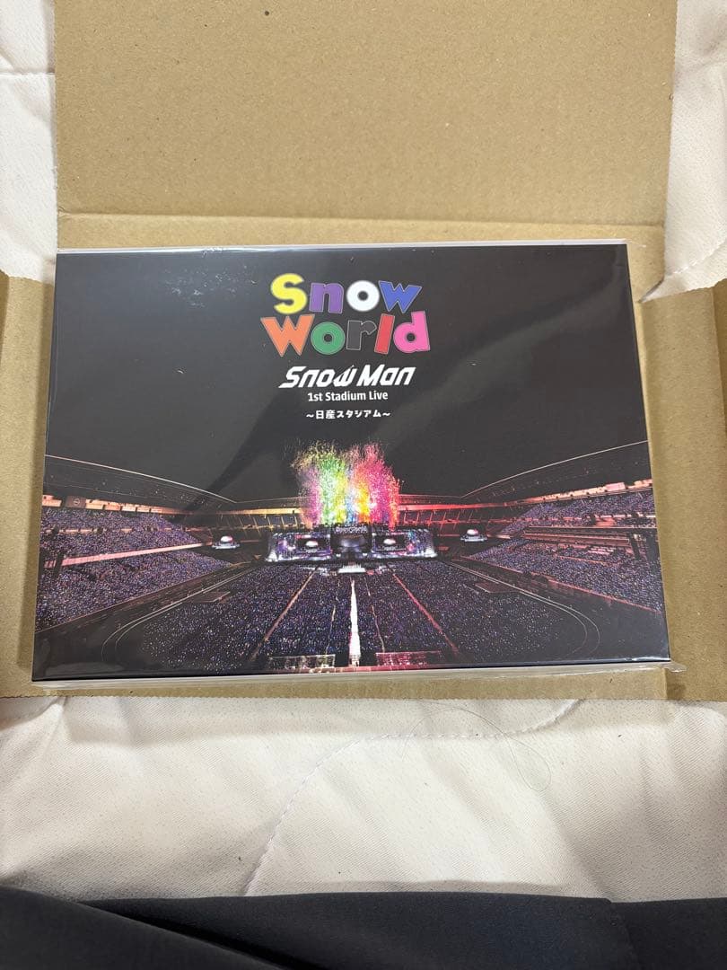 【新品】Man 日産スタジアム ファンクラブ限定 DVD DVD」【ファンクラブ限定盤】SnowMan 1st Stadium Live Snow World