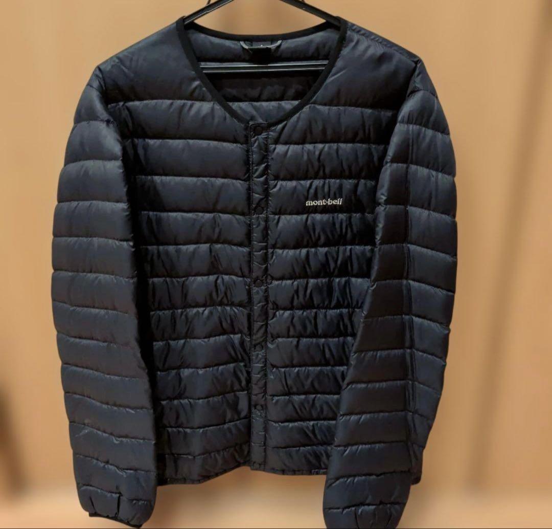 mont-bell スペリオダウン　ラウンドネックジャケット L 黒 スペリオダウン ラウンドネックジャケット Men's｜モンベル