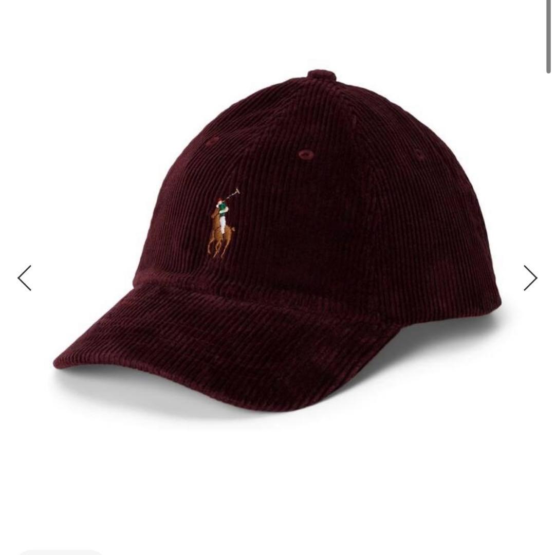 ジャーナルスタンダード　ラルフローレン コーデュロイ キャップ POLO RALPH LAUREN / ポロ ラルフ ローレン】コーデュロイキャップ