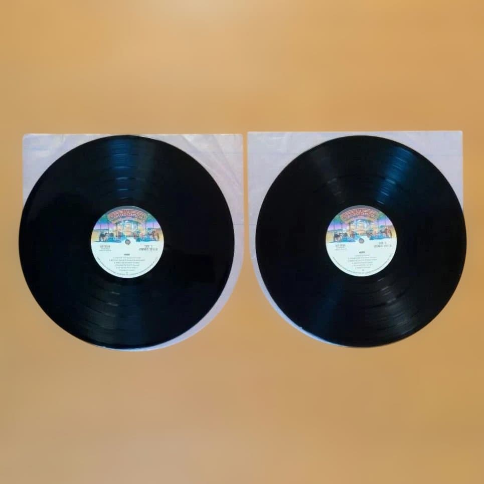 《帯無し》キッス／ダブル • プラチナム【ポスター付き】レコード