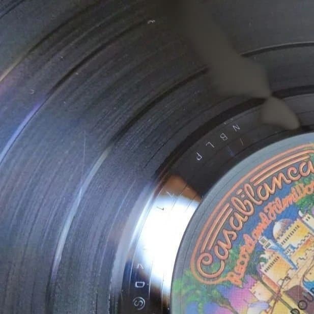 《帯無し》キッス／ダブル • プラチナム【ポスター付き】レコード