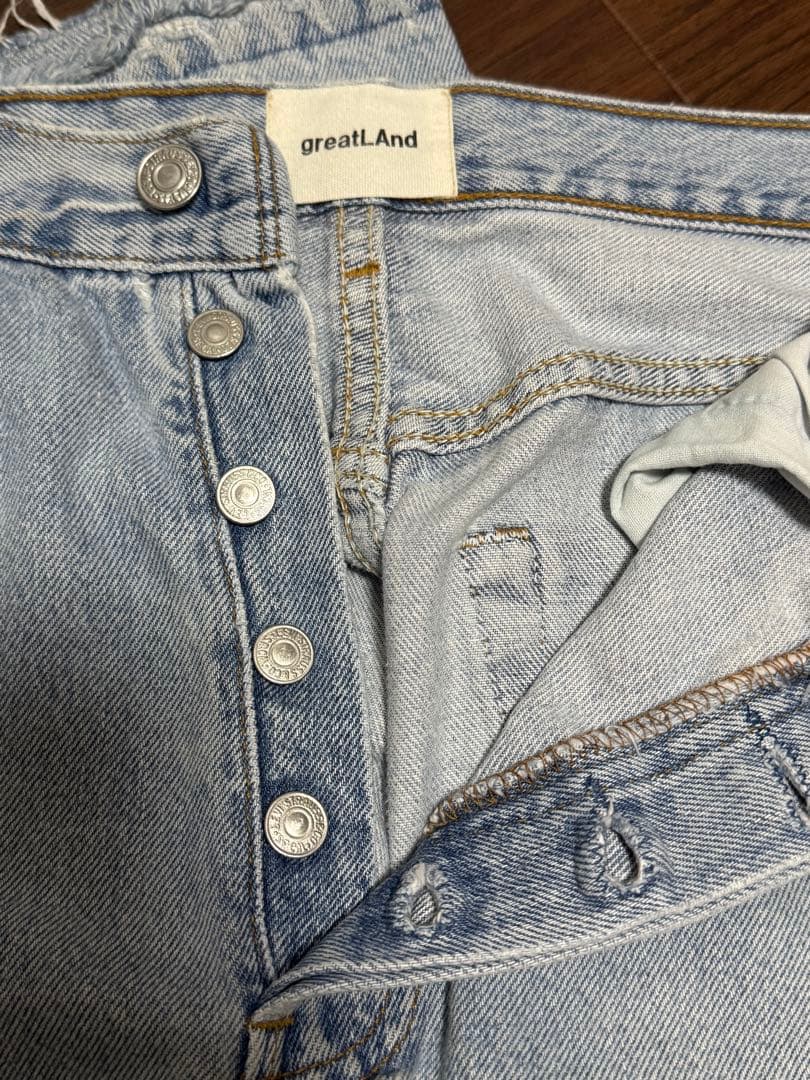 greatLAnd original grungeman denim pants - メルカリ