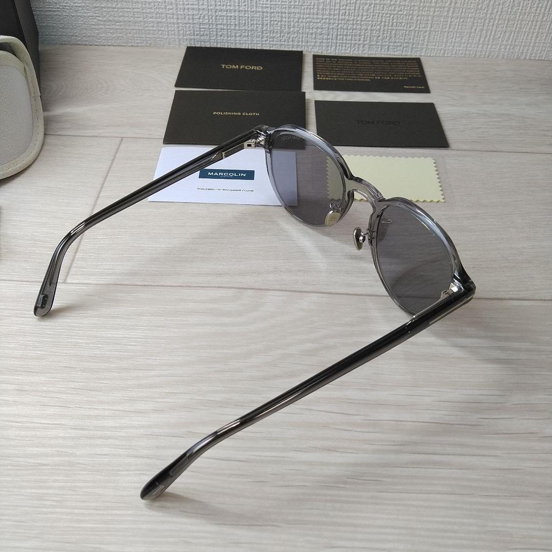 希少K番トムフォードtf974kサングラス眼鏡クリア薄レンズ箱ftロン