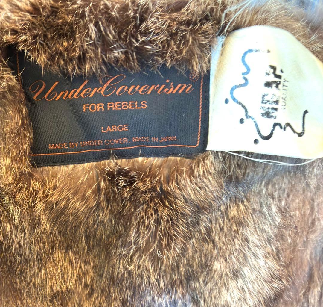 UNDERCOVERISM × NGAP 2004AW but期 ラビットファー - メルカリ