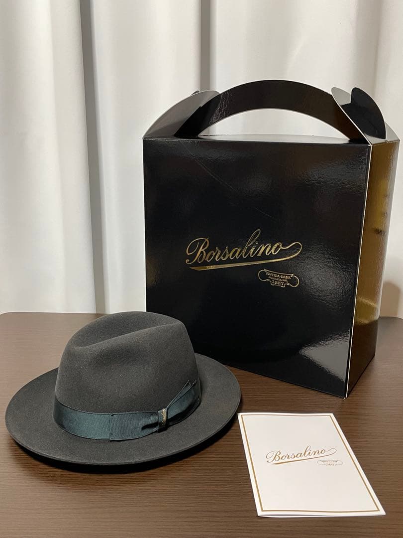 Borsalino アレッサンドリア ミディアムブリム アレッサンドリア ミディアムブリム アンラインド – ボルサリーノ