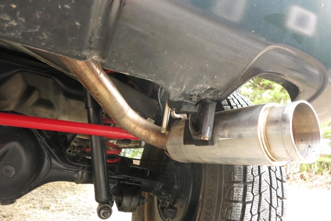 ジムニーJB23　スポーツマフラー ジムニー(JB23W)用「TYPE Sp-X マフラー」 - スズキスポーツレーシング