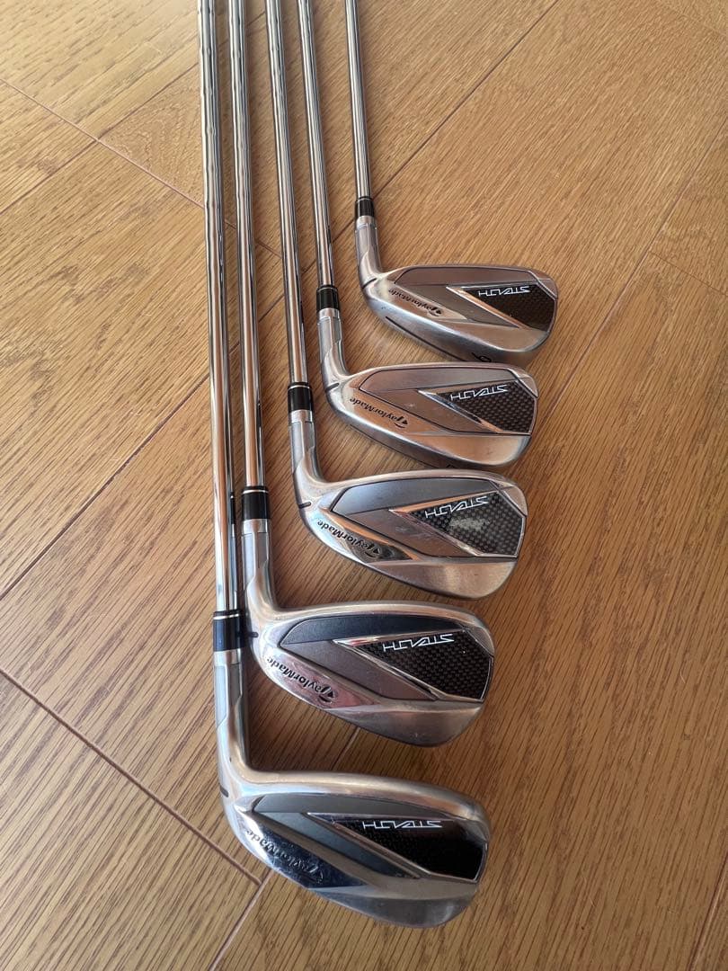 ステルス アイアンセット 5本組 6-9 P 日本仕様 テーラーメイド STEALTH ステルス #6-PW 5本 アイアンセット