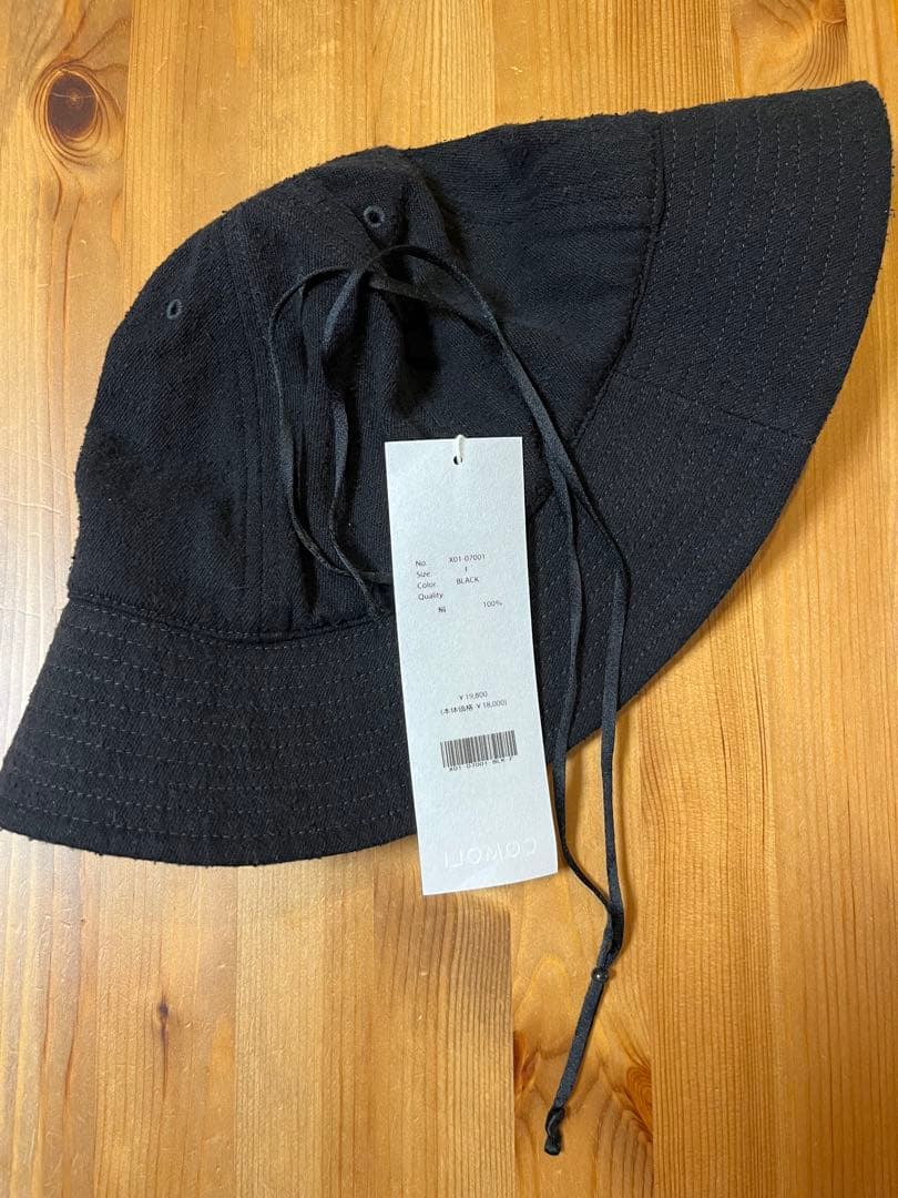COMOLI 23SS シルクネップハット COMOLI (コモリ) シルクネップ ハット