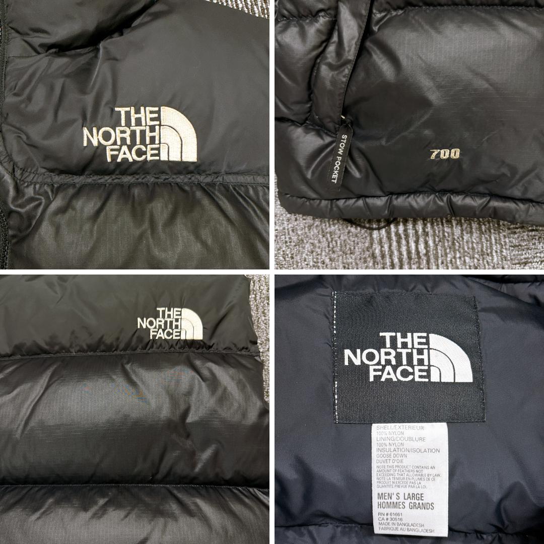 希少 ノースフェイス 90年代モデル ヌプシダウンベスト 700フィル Y2K