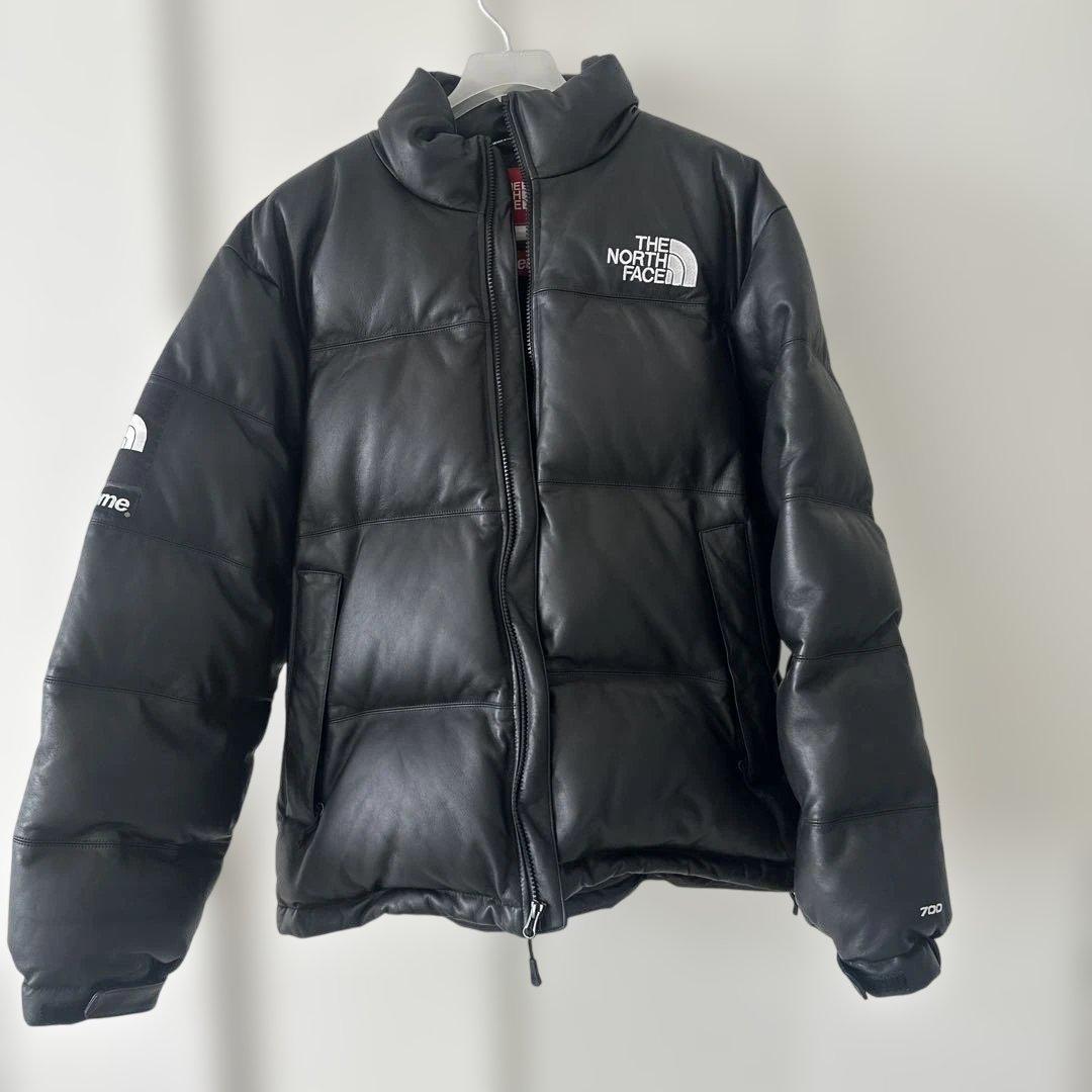 Supreme TNF レザー ヌプシ 黒 Lサイズ - メルカリ