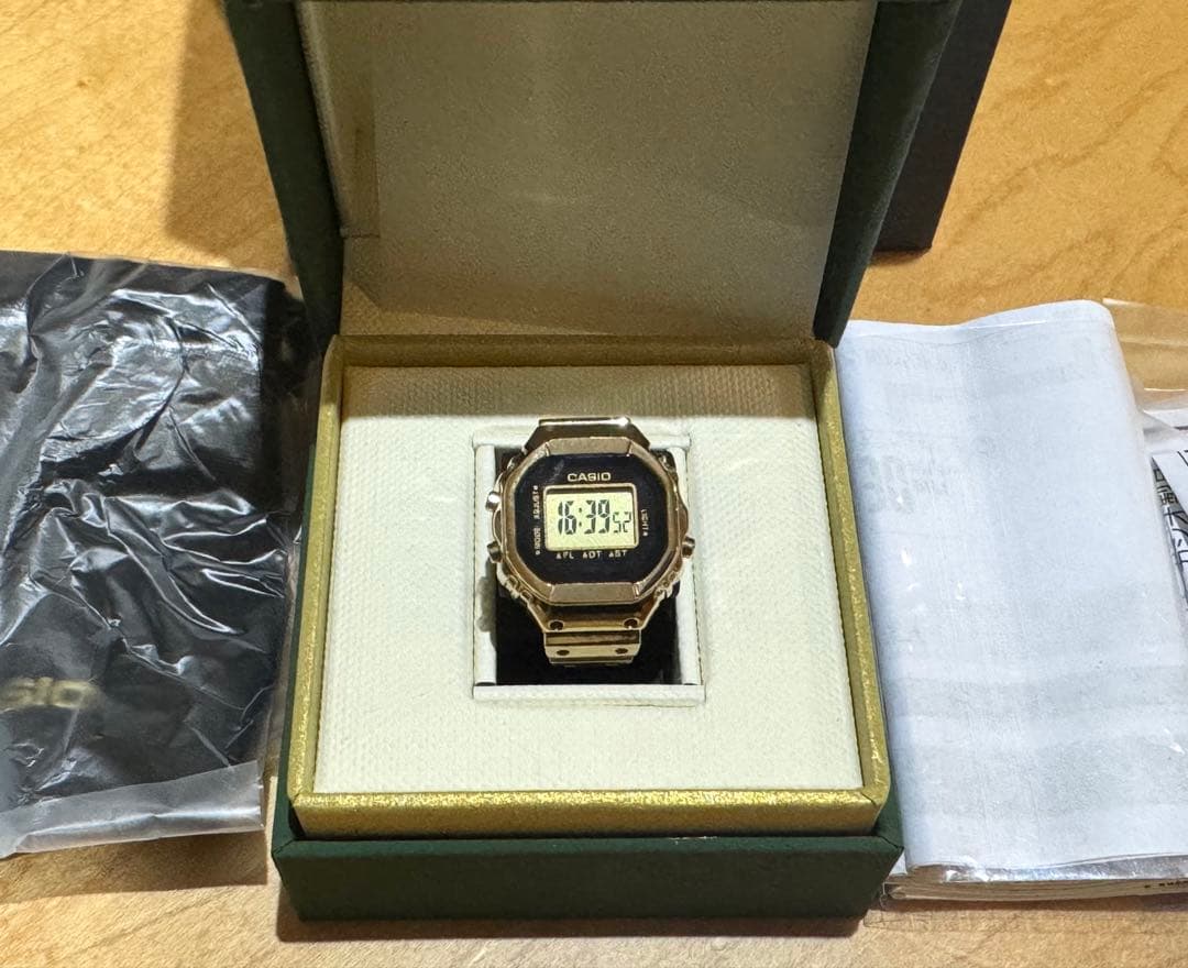 カシオ リング ウォッチ ゴールド CRW-001G-9JR G-SHOCK CRW001G-9 | Gold CASIO Ring Watch | CASIO