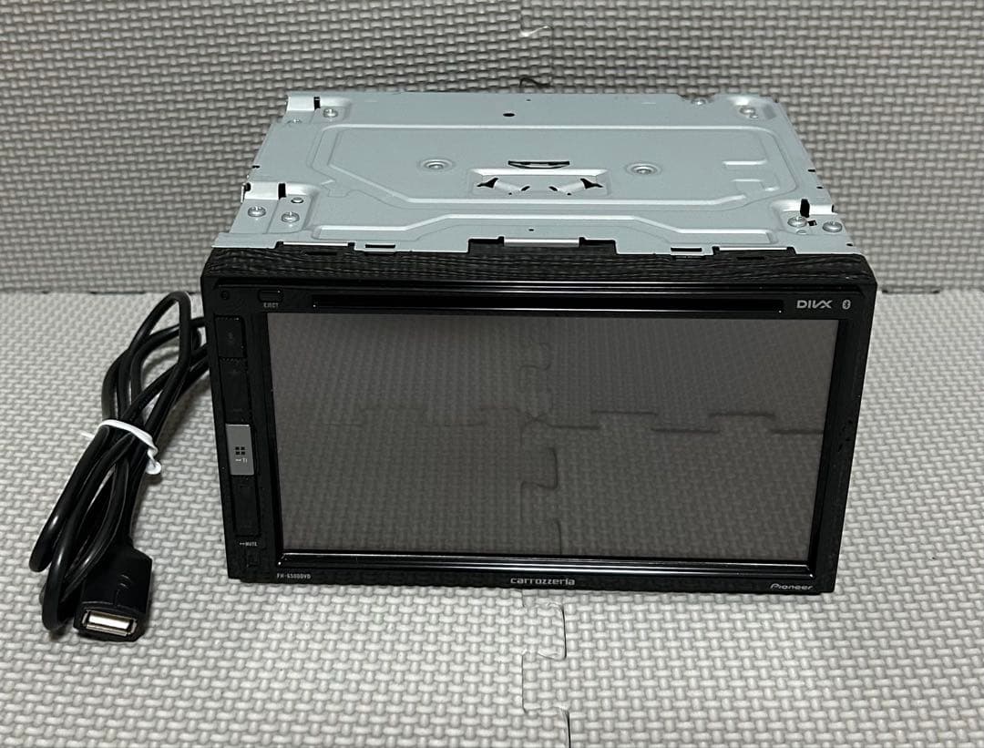 Pioneer FH-6500DVDディスプレイオーディオcarrozzeria パイオニア、2Dメインユニットタイプのカロッツェリア ディスプレイ
