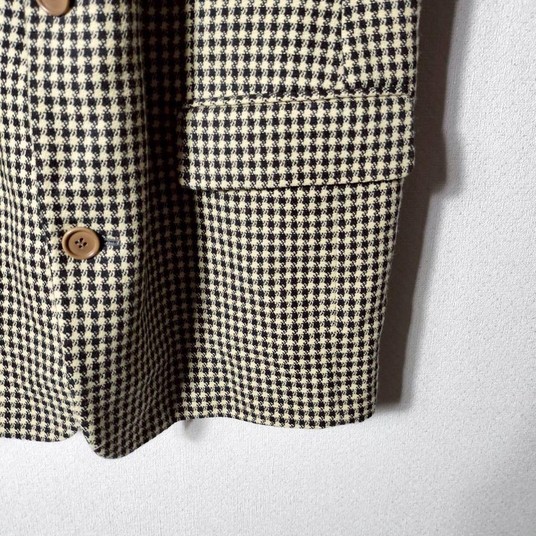 ジョルジオアルマーニNUOVO21 チェック柄 テーラードジャケット3B