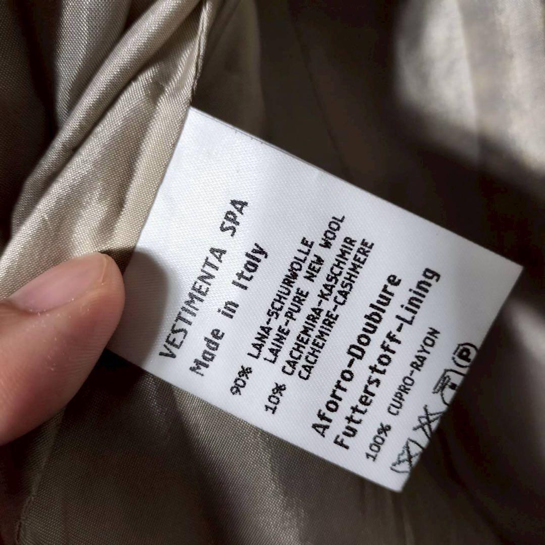 ジョルジオアルマーニNUOVO21 チェック柄 テーラードジャケット3B