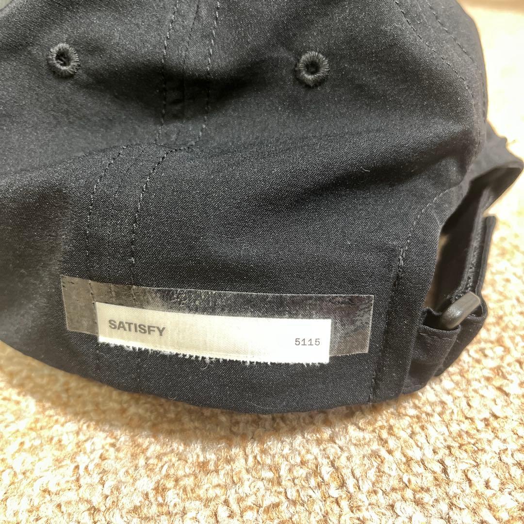 な*か様 SATISFY PeaceShell Running キャップ ブラッ - メルカリ