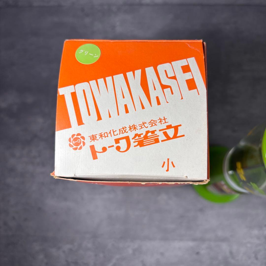 新品未使用】レトロポップ 箱付き 箸立て トーワ TOWA 花柄 昭和レトロ