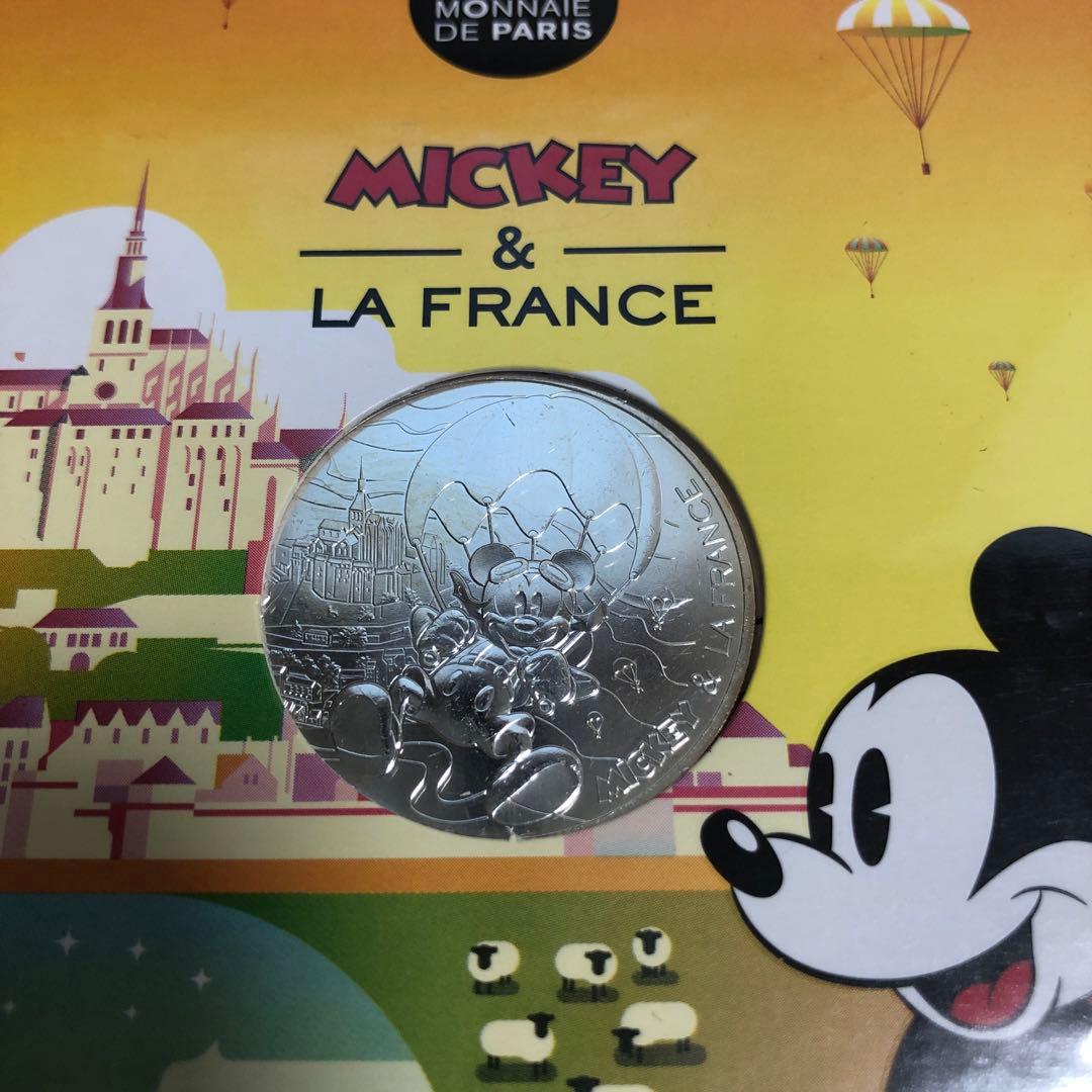 りんご様専用 フランス国立造幣局【モネドパリ】ミッキー10ユーロ銀貨3