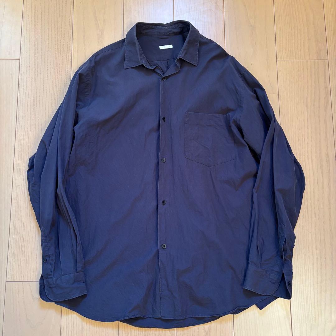 COMOLI コモリシャツ ネイビー 3 COMOLI コモリシャツ, Navy – Navyblue