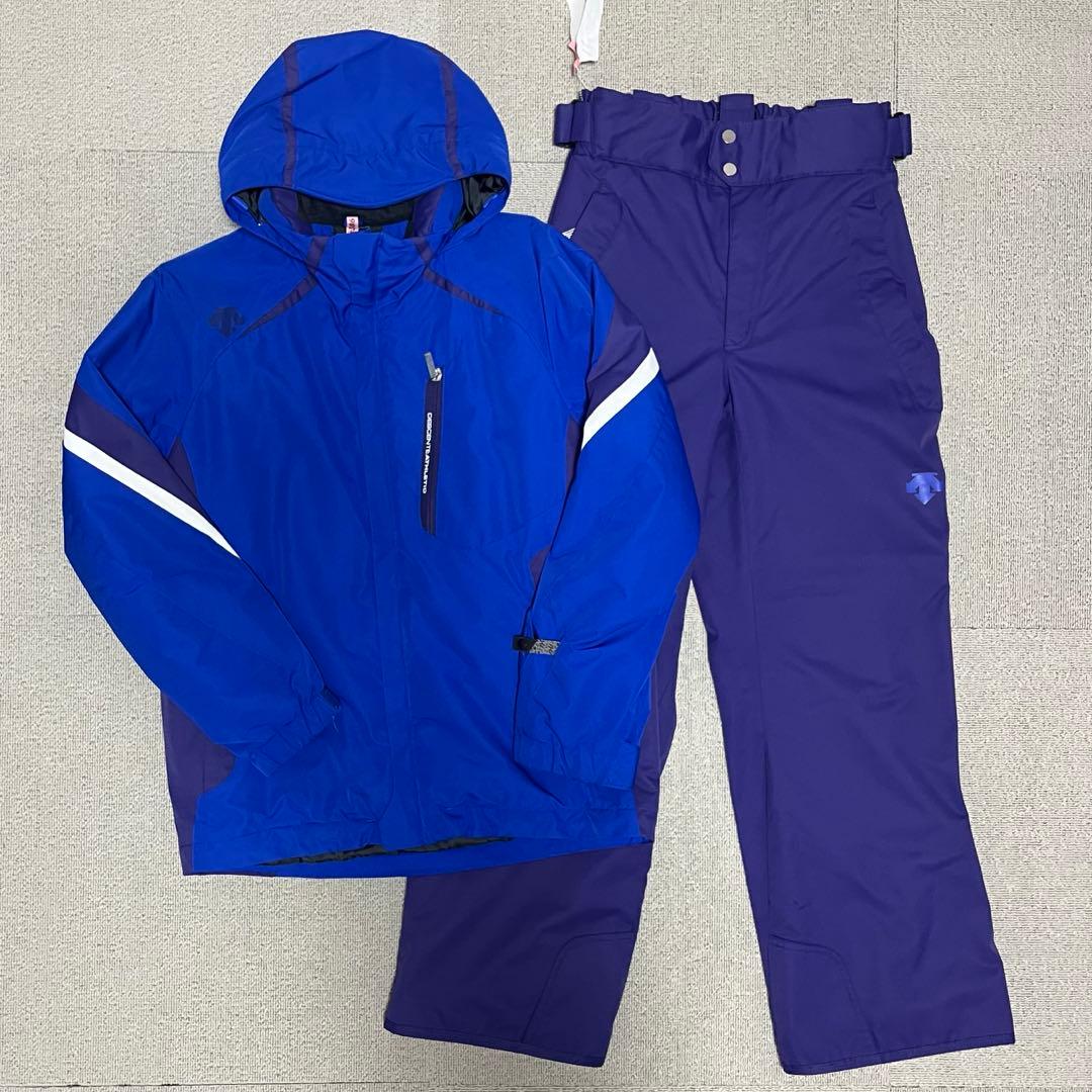 【美品】DESCENTE スキーウェア上下セット M DESCENTE（デサント） DESCENTE DWWWJH80 W's SUIT 23-24モデル スキー