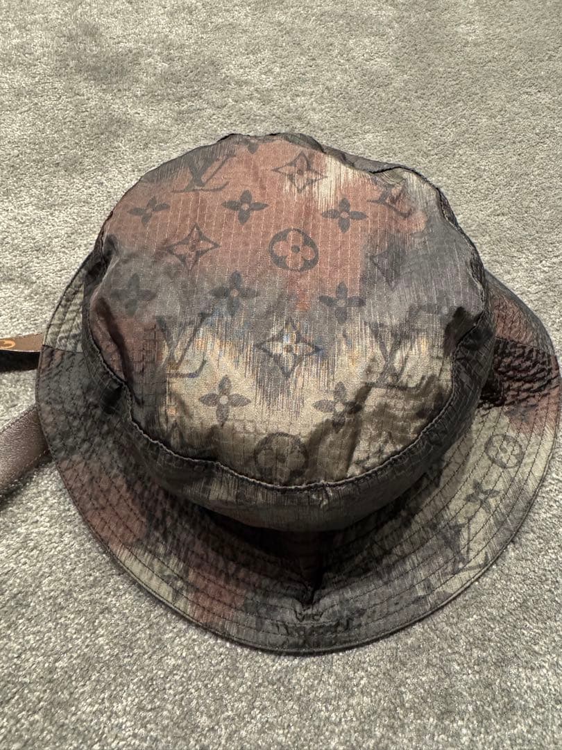 美品 ルイヴィトンボネ・イカットMP2725 バケハ カモフラ - メルカリ