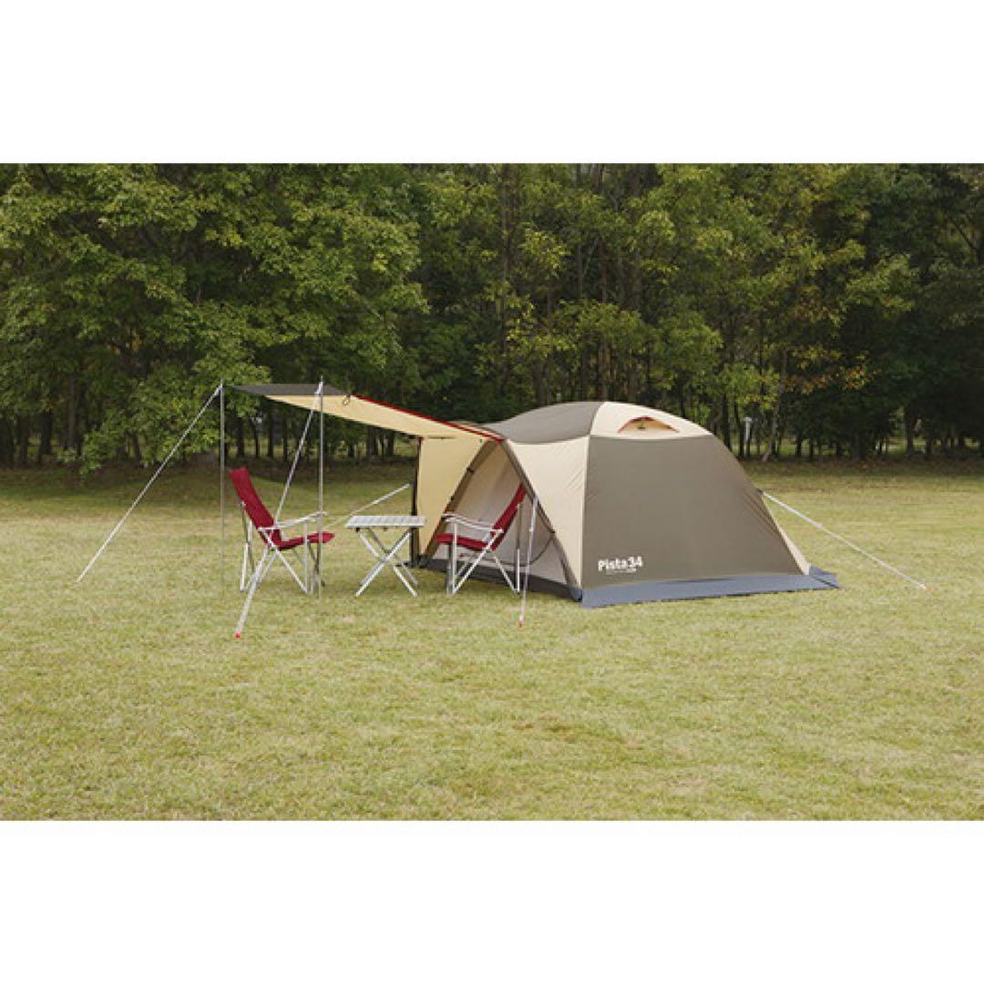 未使用に近い】Pista34 3〜4人用シンプルドームテント - メルカリ