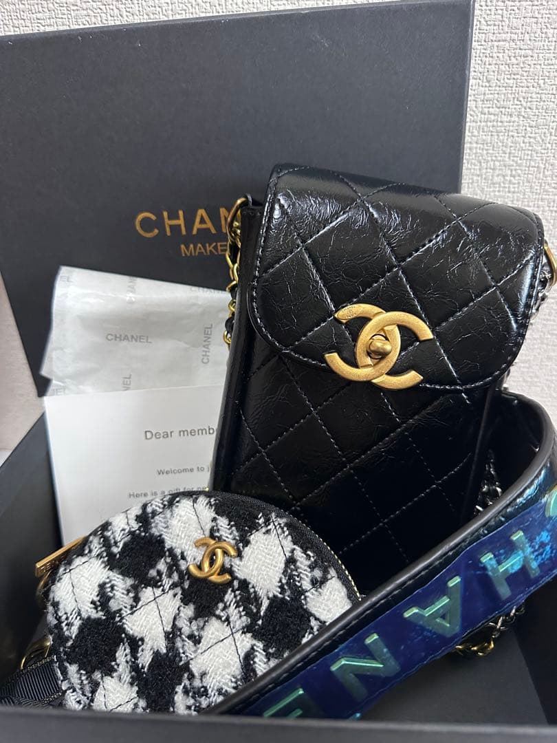 CHANEL キルティングショルダーバッグ ノベルティ - メルカリ