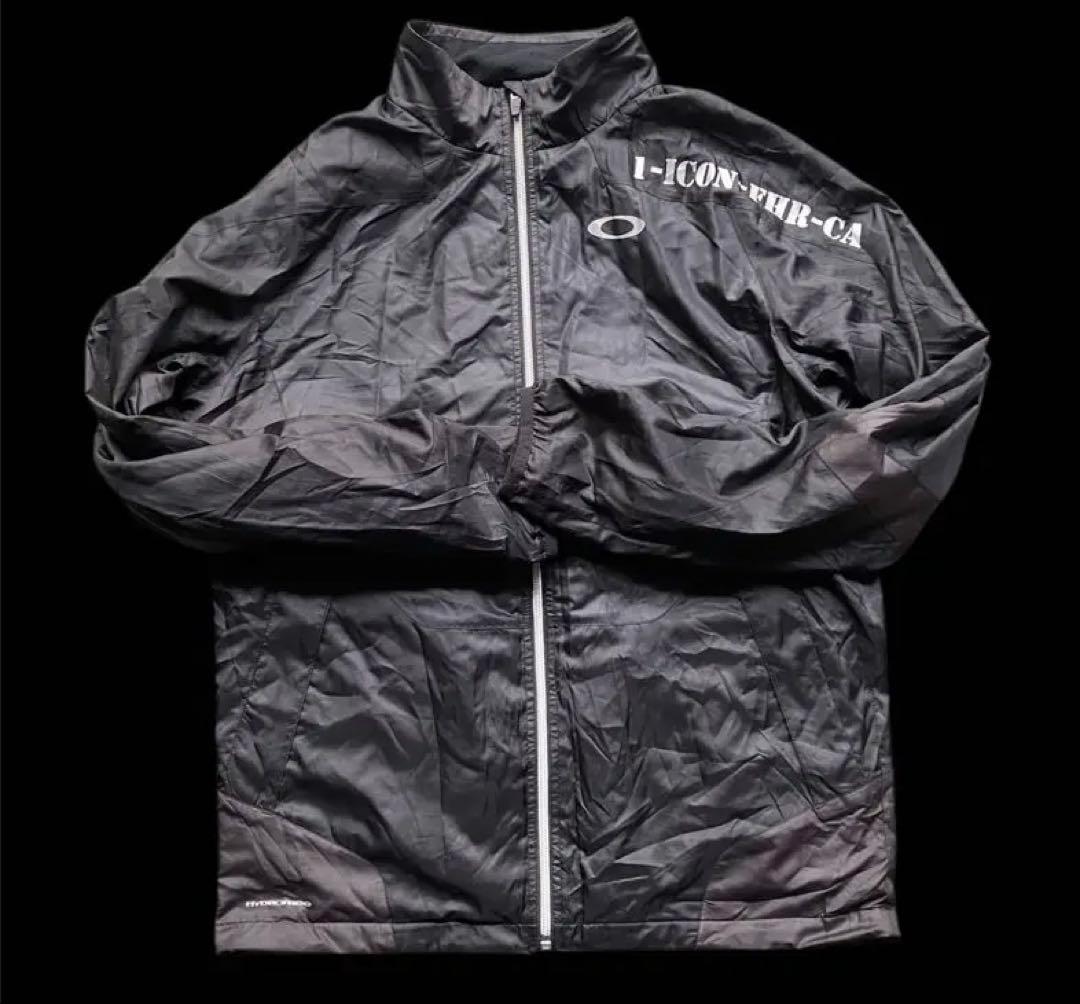 Oakley ブラック ナイロンジャケット ハイドロフリー 軽量 オークリー