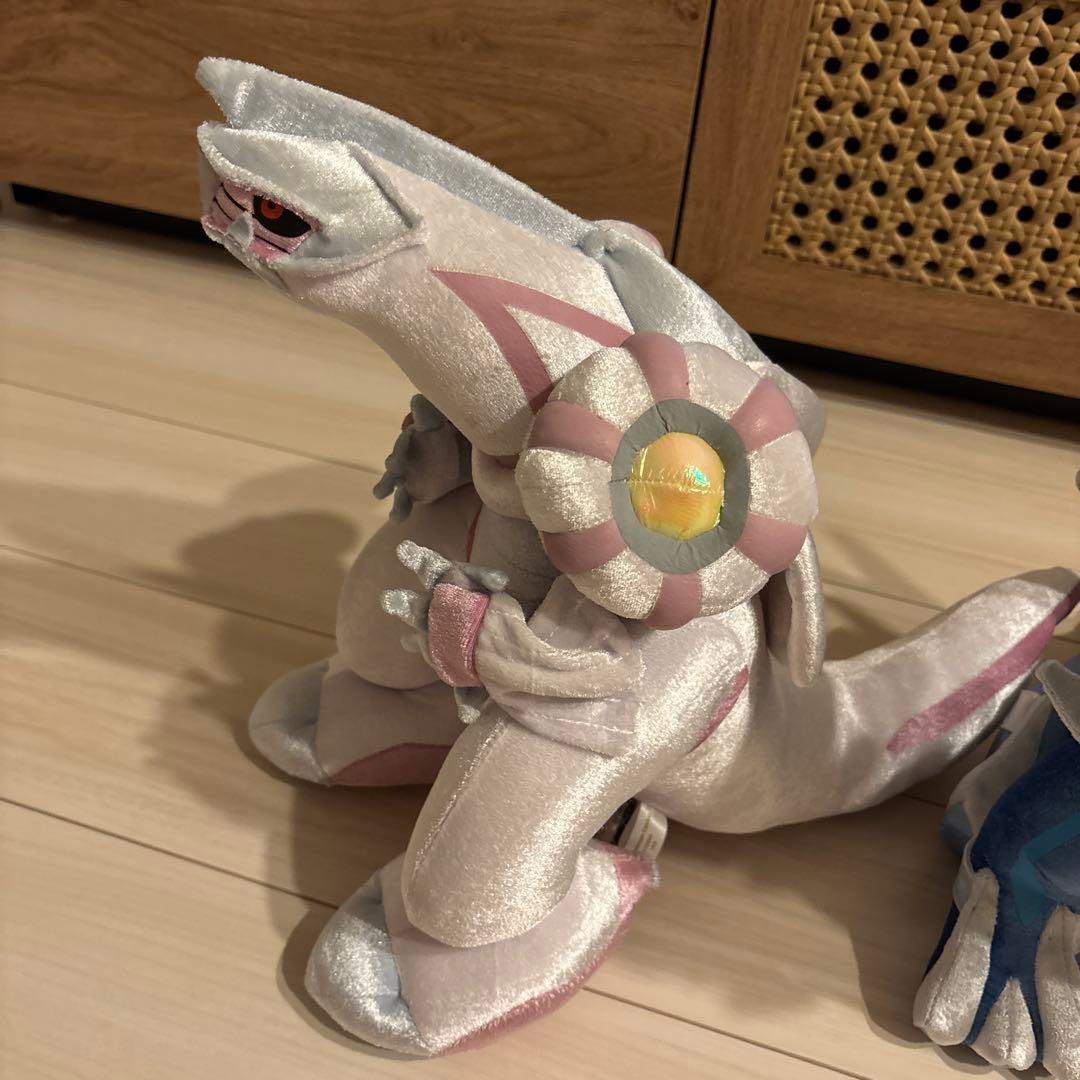 ポケモンセンター ぬいぐるみ ディアルガ パルキア - メルカリ