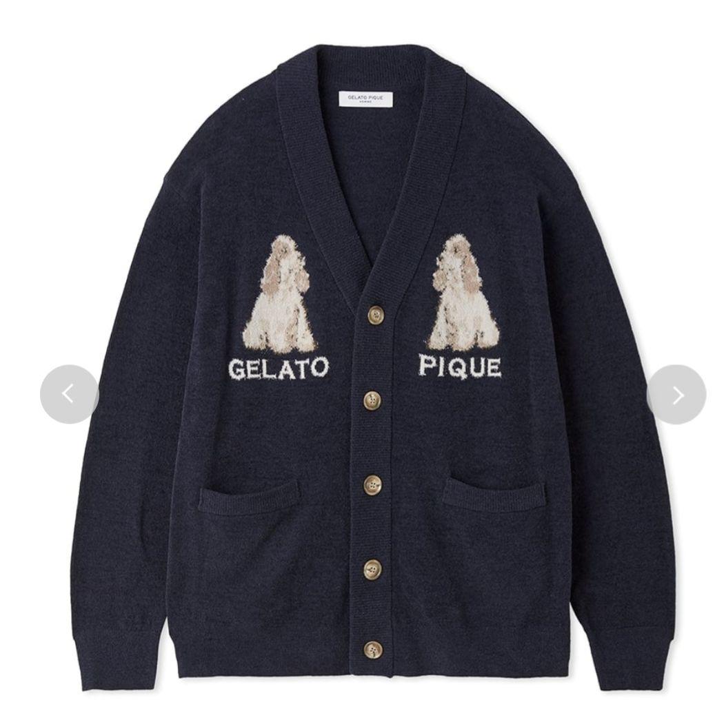 新品 GELATO PIQUE ジェラートピケ ジャガードカーディガン - メルカリ