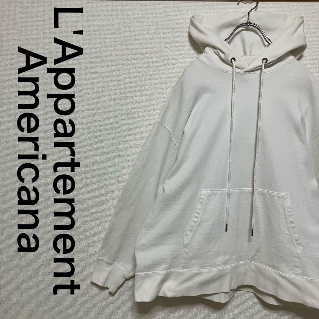 アパルトモン　アメリカーナ　スウェット　パーカー AMERICANA（アメリカーナ） L'Appartementアパルトモン別注College