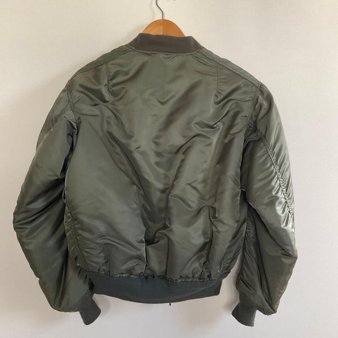 80s MA-1 GOLDEN MFG made in USA - メルカリ