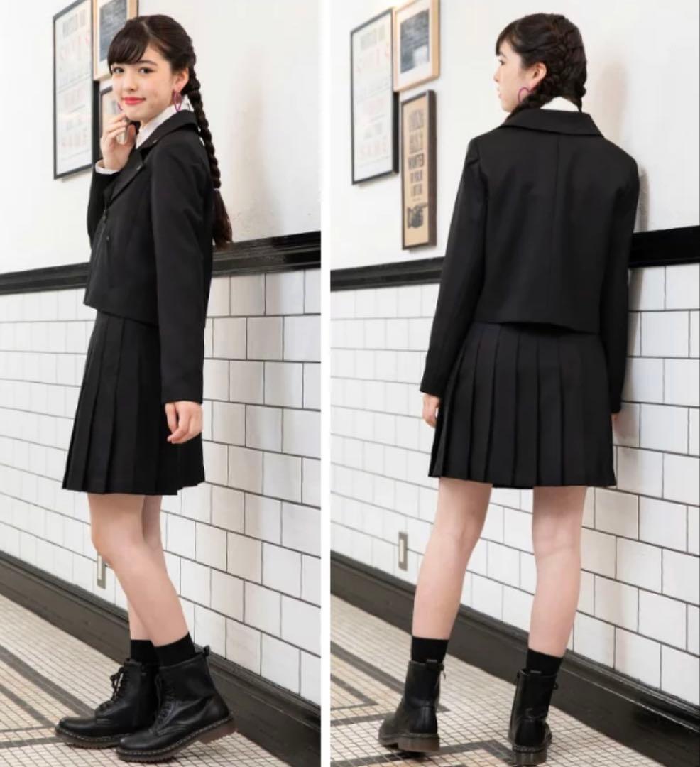 美品 arisana アリサナ ライダース セットアップ スーツ 卒業式 160