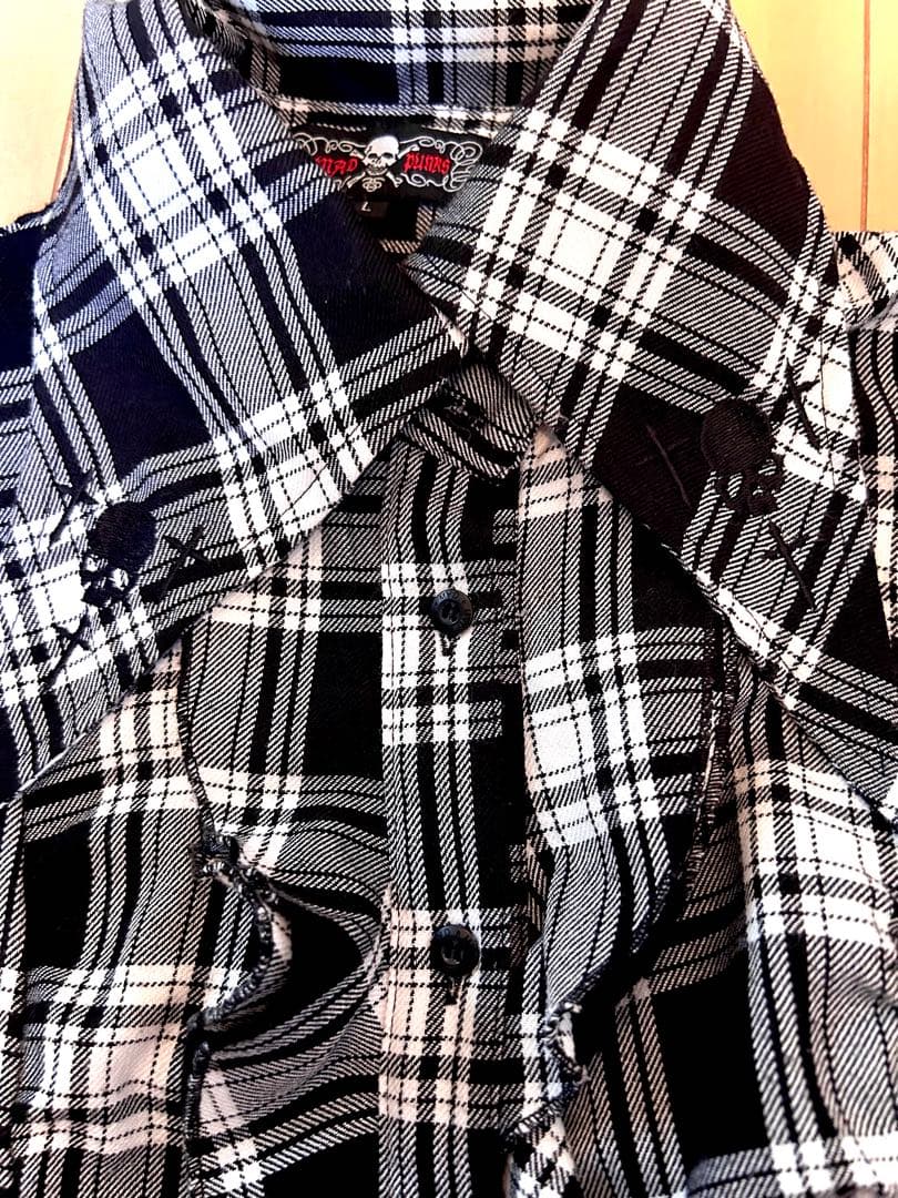 本日限定価格】MADPUNKS 2wayシャツ y2k 平成 ゴスロリ パンク - メルカリ