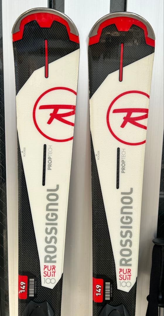 ロシニョール パシュート100 149cm スキー板 ビンディング ストック付