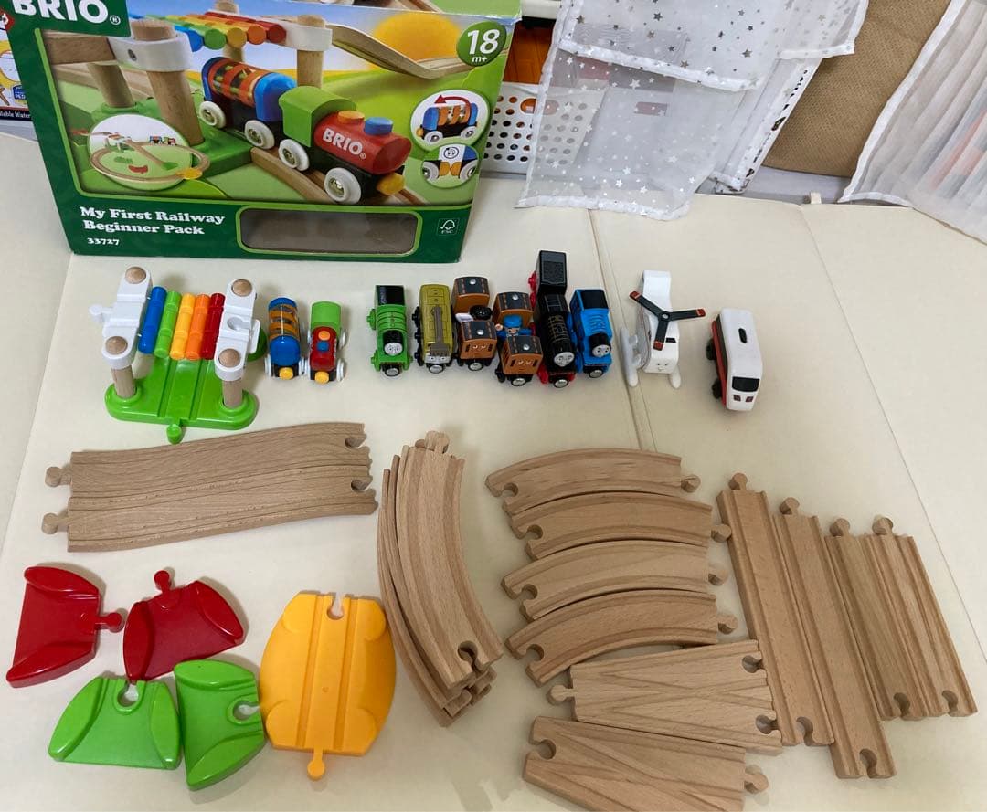 【BRIO】マイファーストビギナーセット　＋　木製トーマスと仲間たち　等 BRIO マイファーストビギナーセット | 木製レールトイ - 【公式】 木の