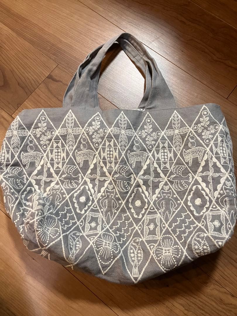 minä perhonen シンフォニー　パニーニバッグ 美品】ミナペルホネン mina perhonen symphony パニーニバッグ (ba87