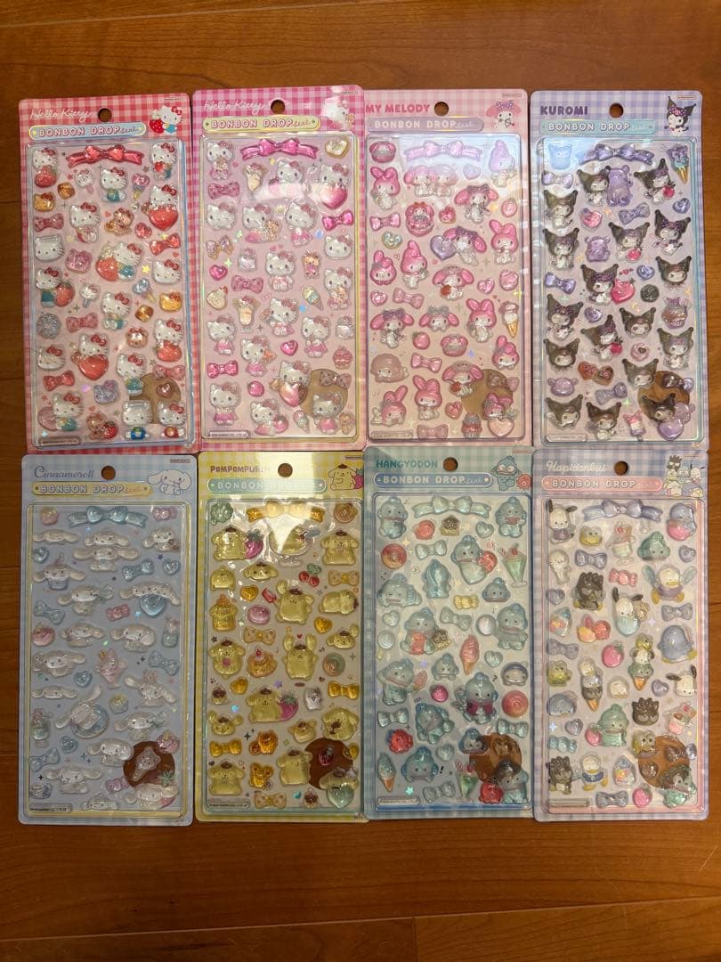 【正規品】 サンリオ ボンボンドロップシール 第2弾 全種セット コンプリート 楽天市場】サンリオキャラクターズ ボンボンドロップシール 8柄 [M便 1