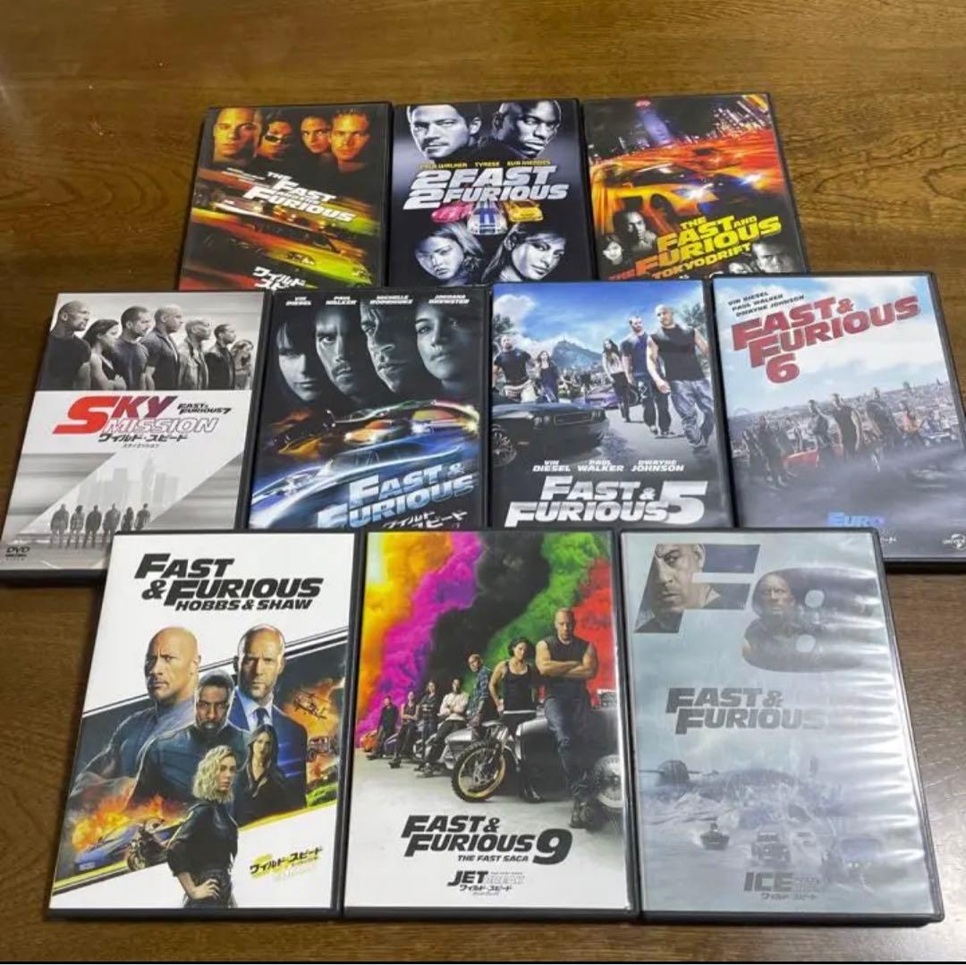 吹き替えあり。ワイルド・スピードDVDコンプリート！！ - メルカリ