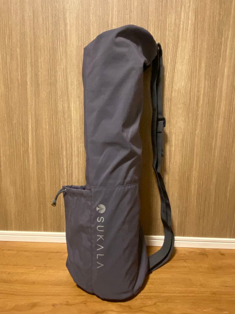 SUKALA ヨガマット 水色 収納バッグ付き SUKALA】Yogi Mat Bag(キャメル・ラベンダー・チャコールグレー): ヨガ