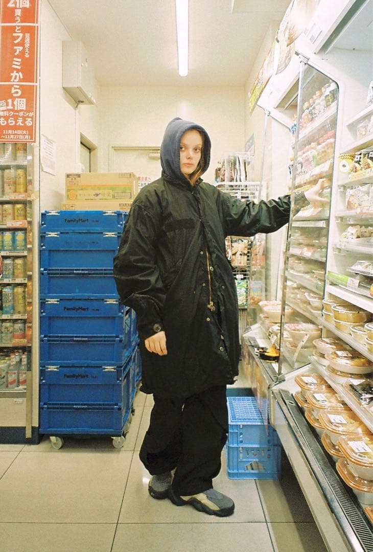 FIFTH GENERAL STORE　M-65 Mods Parka M-65 Fishtail Over-Dyed with Hood Black フード付き モッズパーカー