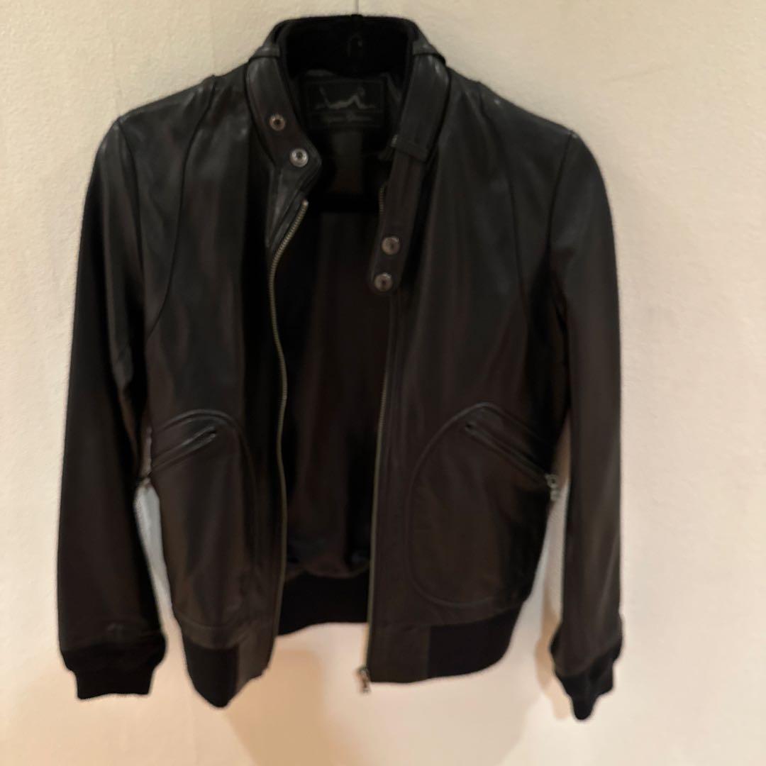 楽一番公式様用 HYSTERIC GLAMOUR 黒革ライダースレディース 中古・古着通販】Hysteric Glamour (ヒステリックグラマー) ライダース