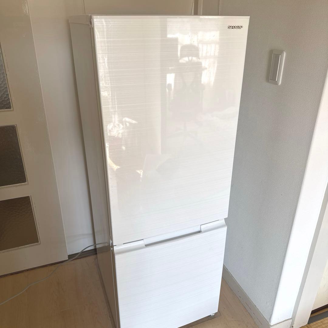 [美品] シャープ SHARP 冷蔵庫 179L つけかえどっちもドア 2ドア シャープ SHARP 冷蔵庫 2ドア 179L つけかえどっちもドア 幅49.5cm