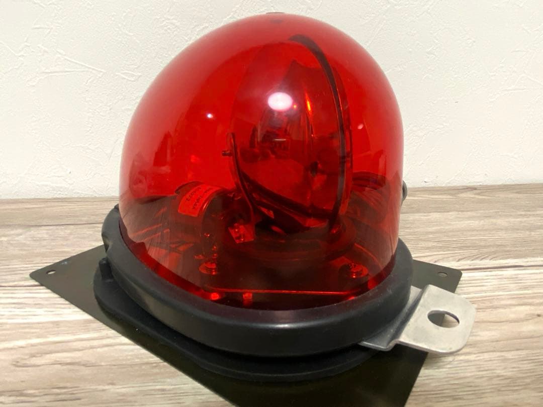 中古□PATLITE パトライト 流線型回転灯 HKFM-101GFT-R仕様 - メルカリ