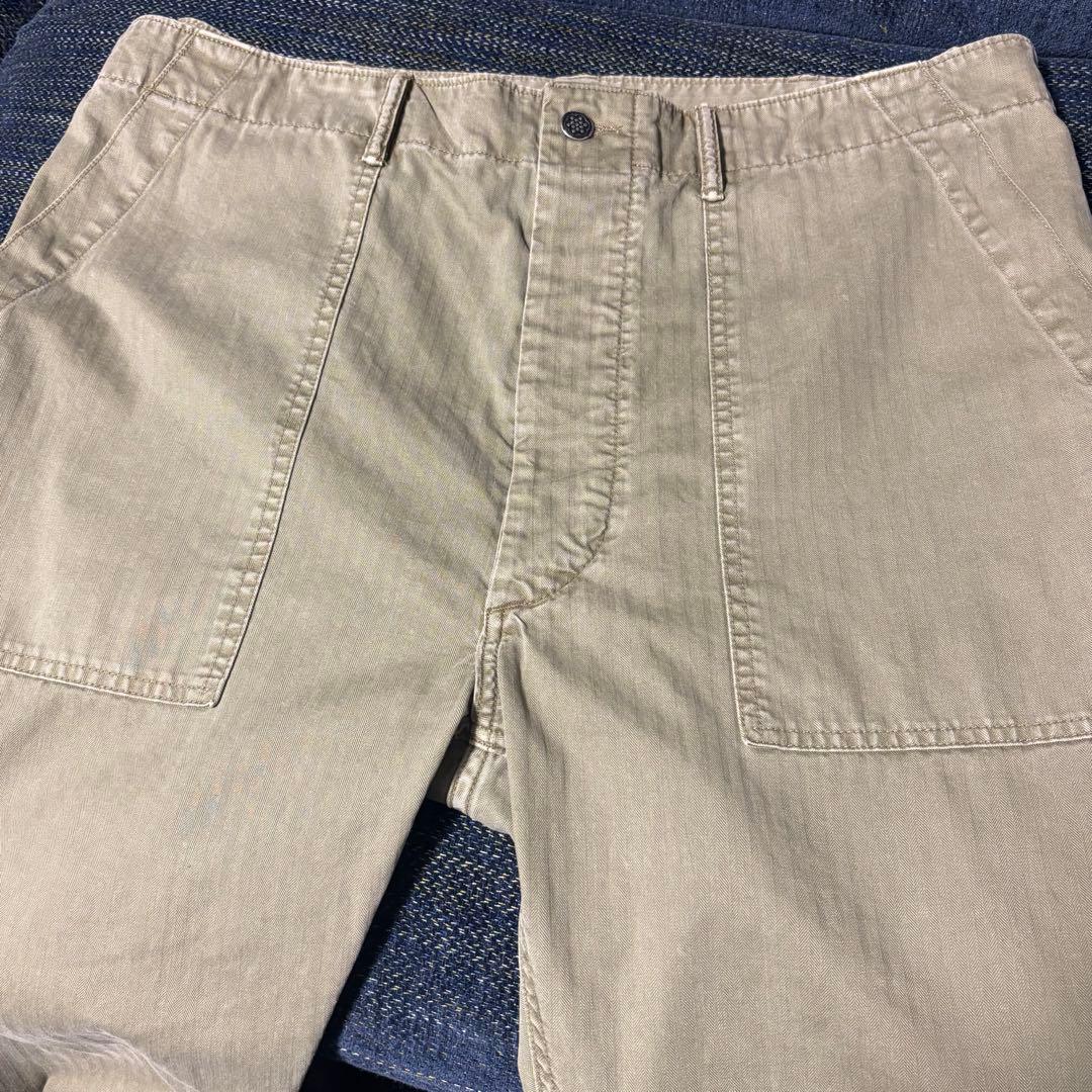 極美品】RRL 13star ヘリンボーン ユーティリティ パンツ 38×32 - メルカリ