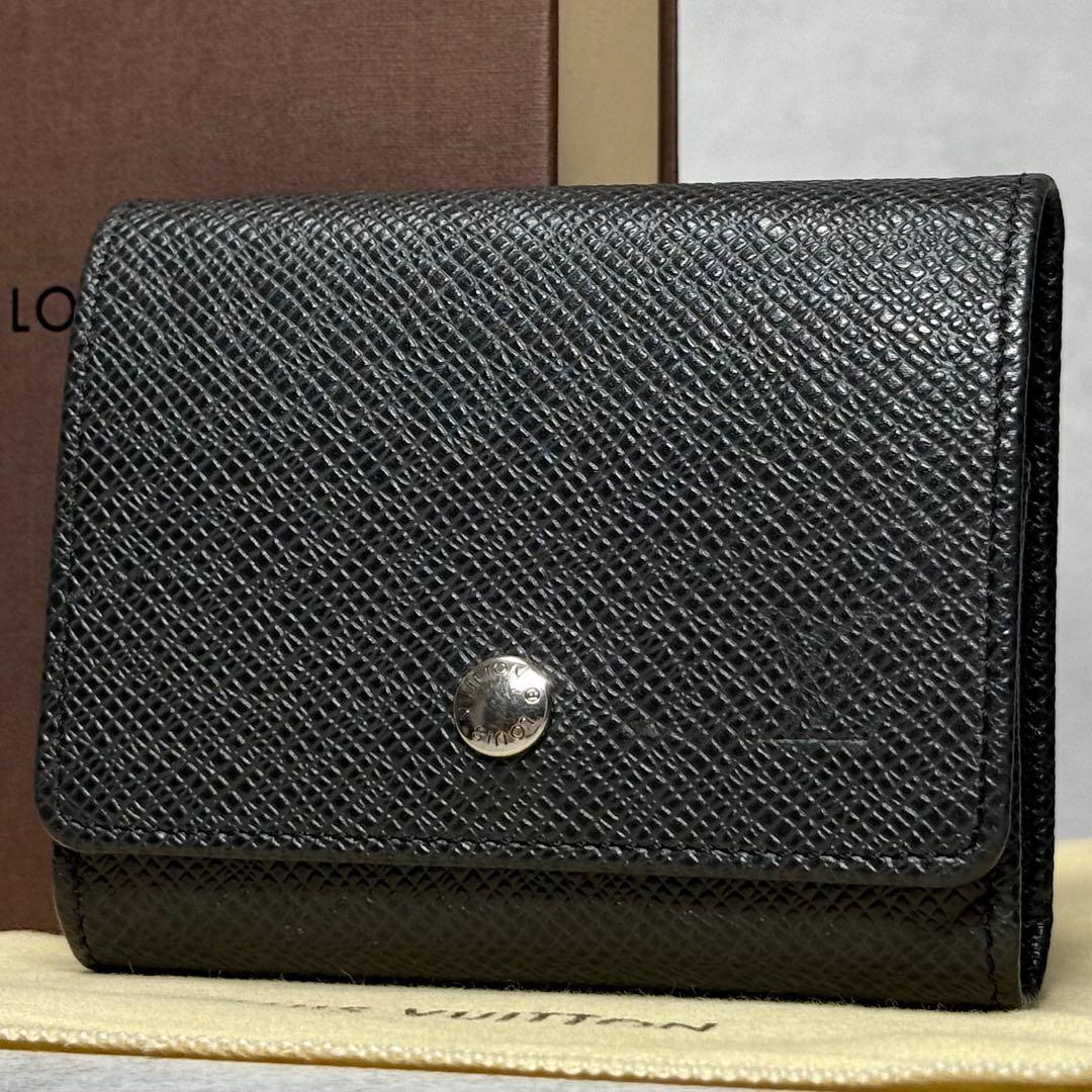 極上品 激レア ルイヴィトン タイガ アルドワーズ ポルトモネセルゲイ 小銭入れ ルイヴィトン ポルト モネ セルゲイ タイガ アルドワーズ 黒 ブラック